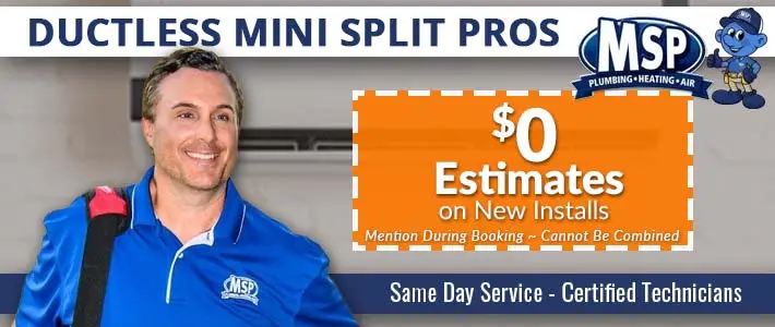 minneapolis ductless mini splits MSP Plumbing, Heating, Air